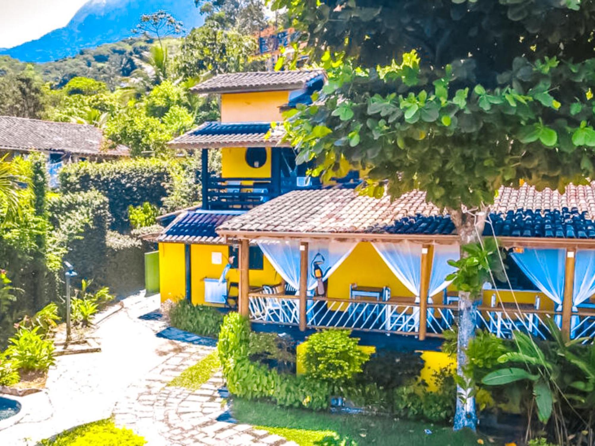 Pousada Aporan Ilhabela Esterno foto