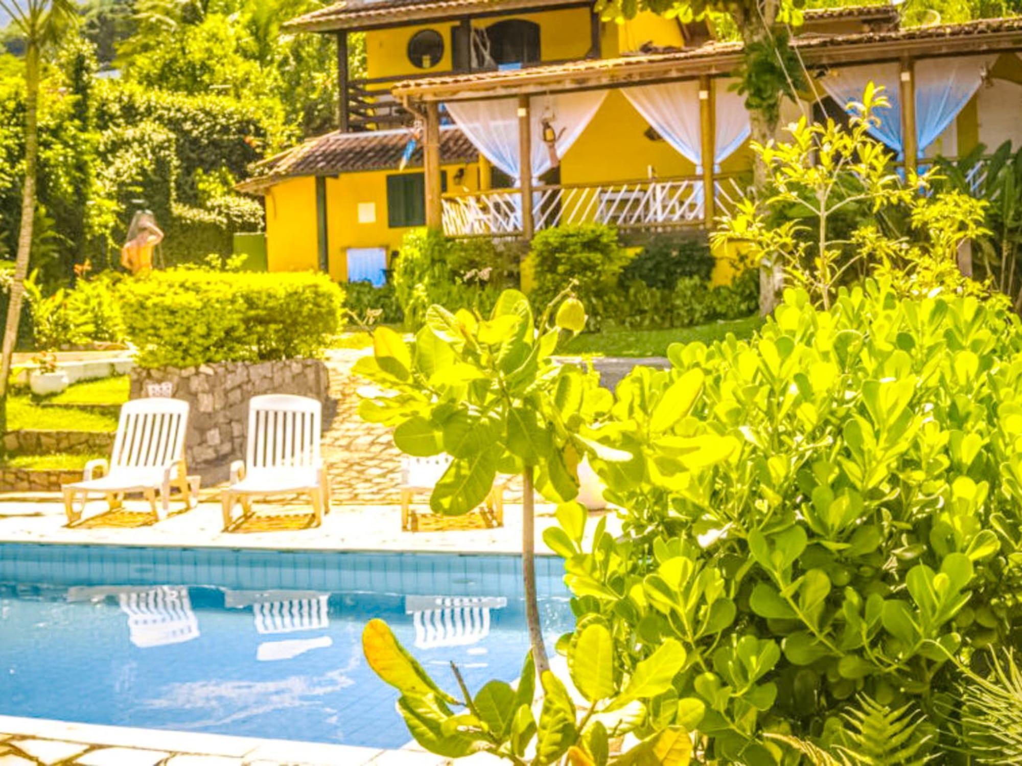 Pousada Aporan Ilhabela Esterno foto