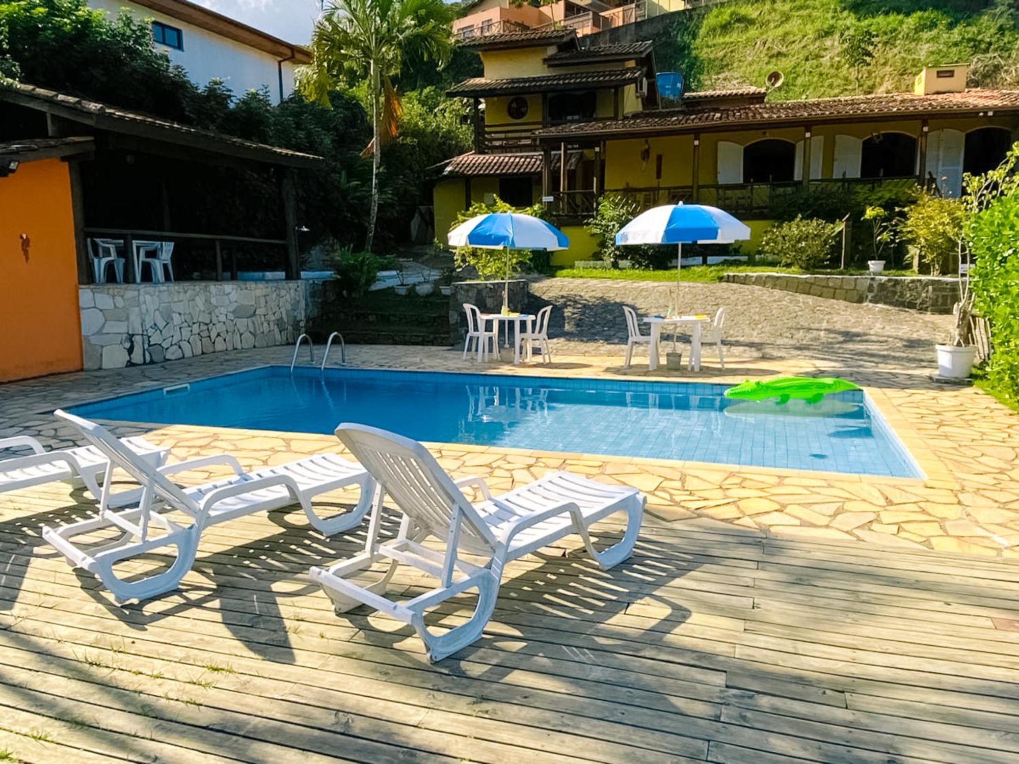 Pousada Aporan Ilhabela Esterno foto